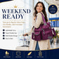 Waterproof Tote Bag – 3-Way Carry & Spacious Organization