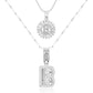 💖2 Pack - Initial Letter Pendant Necklaces