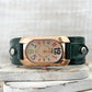 Vintage Leather Quartz Stone Women's Watch