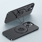 Magnetic Bracket Matte Skin Feeling Hard Shell Case Cover For iPhone