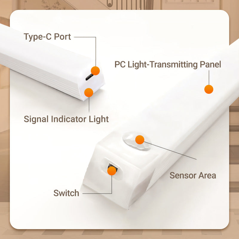 🔥LED Smart Magnetic Human Body Sensor Light