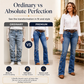 💃Women High Waisted Distressed Flare Jeans