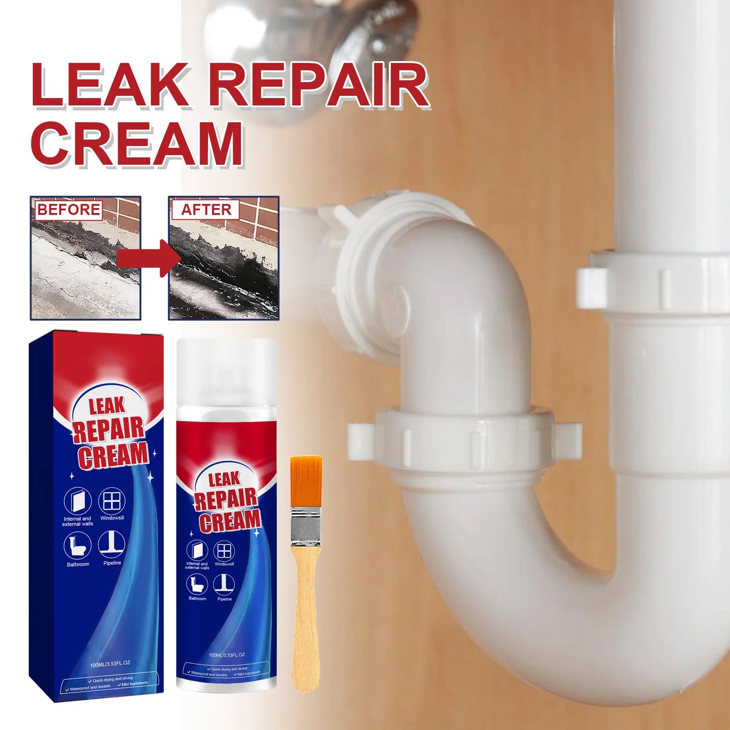 Leak Repair Waterproof Sealant Spray