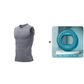 Ionic Shaping Vest – Cooling compression, smooths belly & love handles. Invisible under shirts. Feel confident again! 💪✨