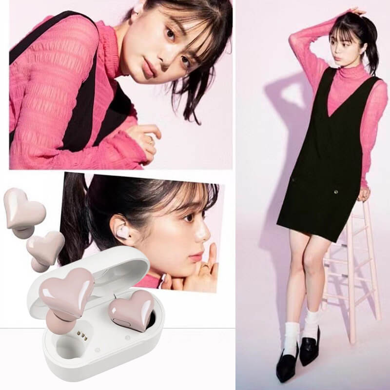 Heart shaped Wireless Bluetooth Earphones