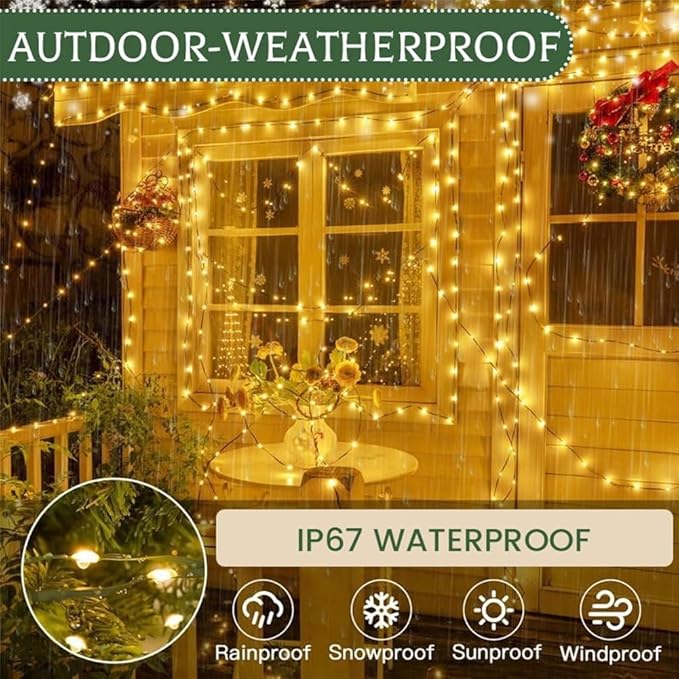 🎄🎁Copper Wire Firecracker Light String