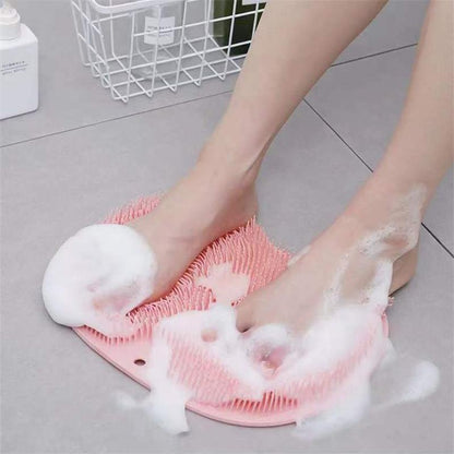 🔥Shower Foot & Back Scrubber, Massage Pad✨