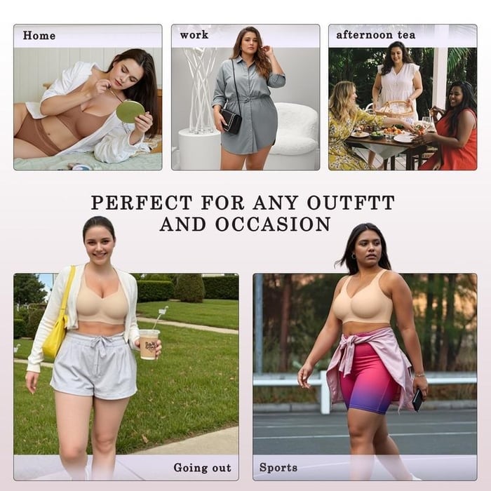 🏆Super Firming Bra | Women Wirefree Seamless Bras 👍No more sagging breasts