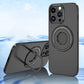 Magnetic Bracket Matte Skin Feeling Hard Shell Case Cover For iPhone
