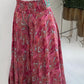 🌺Ethnic Paisley Print Elastic Patchwork-Waist Lightweight Pants