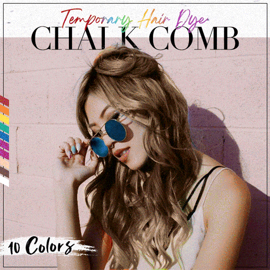 🎁Limited Time Discount🔥Temporary Hair Dye Chalk Comb- Cruelty Free