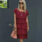 🌸Spring Specials💐 Women's Casual Wave Cut Ruffle Dress