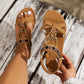 Women's Round Toe Flat Breathable Sandals
