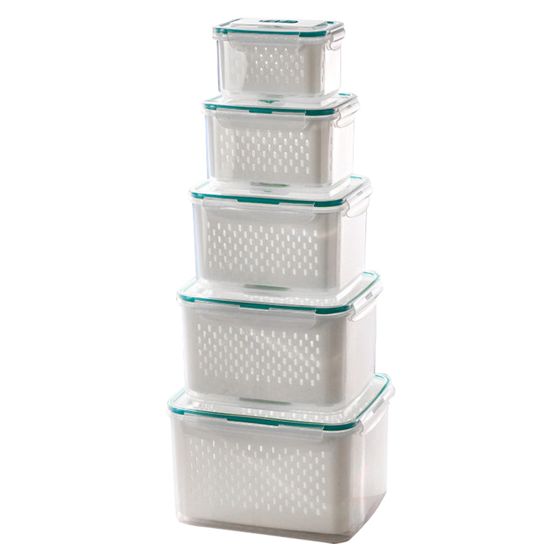 2 in 1 Draining Fresh-Keep Food Container