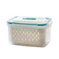 2 in 1 Draining Fresh-Keep Food Container