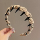 Rhinestone Headband with Teeth for Women