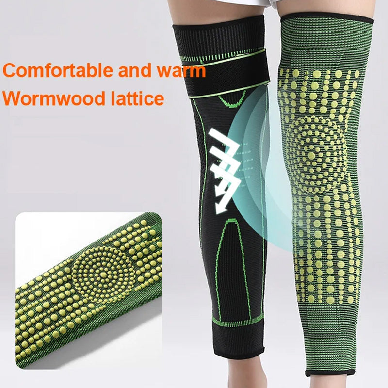 🛡️Dot Matrix Worm wood Non-Slip Warm Knee Brace