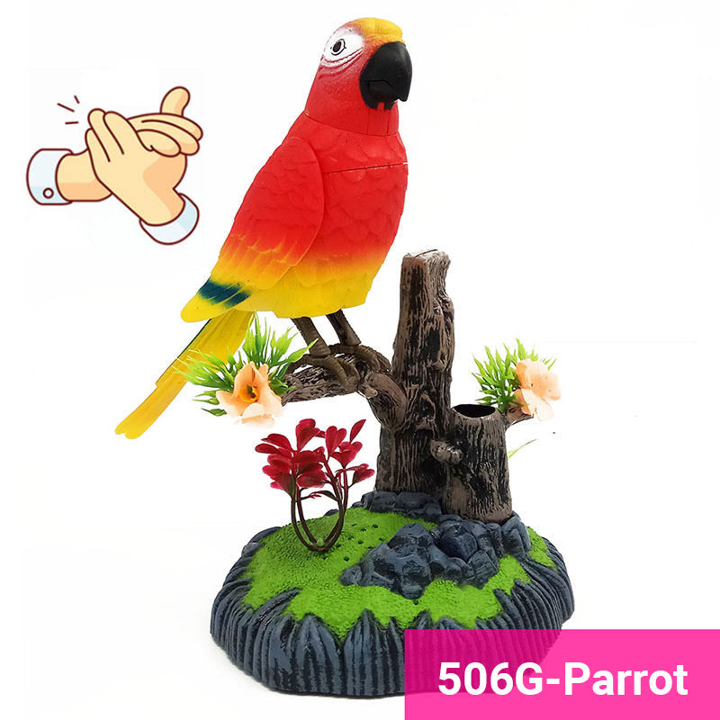 Voice-Activated Chirping Bird Interactive Toy