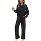 ✨Women's Crew Neck Top & Drawstring Pants Set