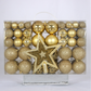 101PCS Christmas Tree Baubles Ornament Set