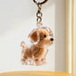 🏆 BUY 1 GET 1 FREE🐶My Pet keyring