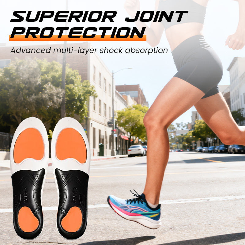 👟 Sports Shock-Absorbing Insoles with Arch Support – All-Day Comfort & Impact Protection 🏃‍♂️⚡