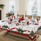 Waterproof Rectangular Christmas Tablecloth