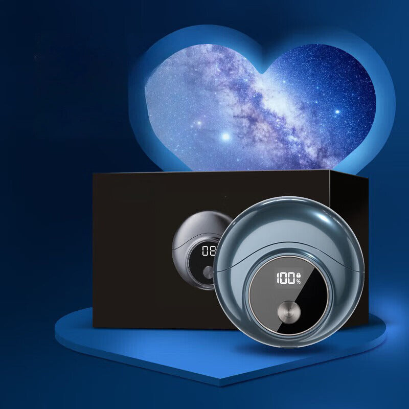 ✨ Portable Multifunctional Electric Shaver – Dual ring blades, IPX4 waterproof and compact UFO design 🪒⚡