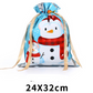 Christmas Drawstring Gift Bags