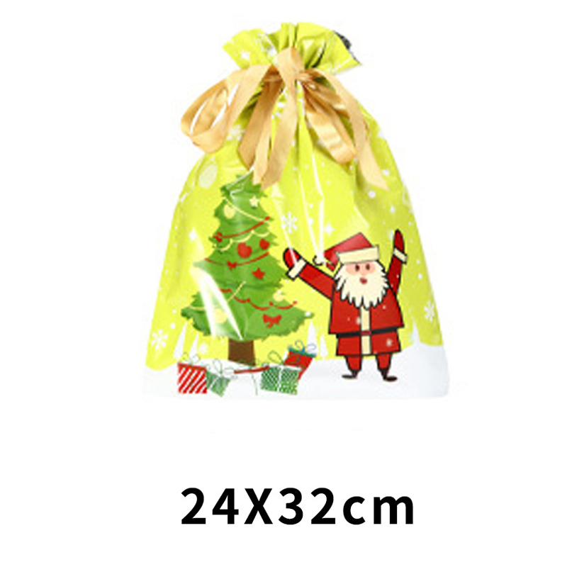 Christmas Drawstring Gift Bags