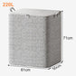 🔥Extra-Large Storage Organizer Box With Lid - Versatile For Clothes, Blankets & Bedding