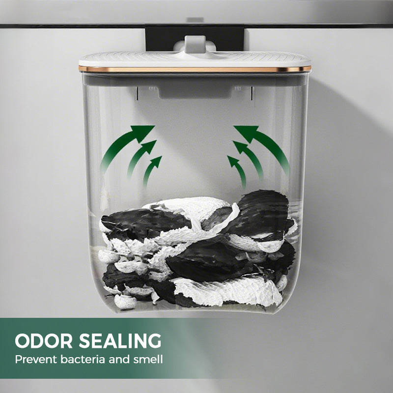 Large Capacity Wall-Mounted Trash Can