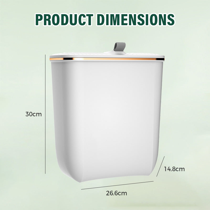 Large Capacity Wall-Mounted Trash Can