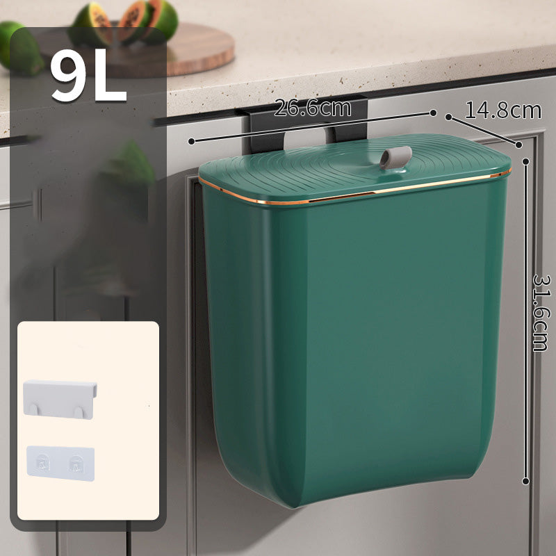 Large Capacity Wall-Mounted Trash Can