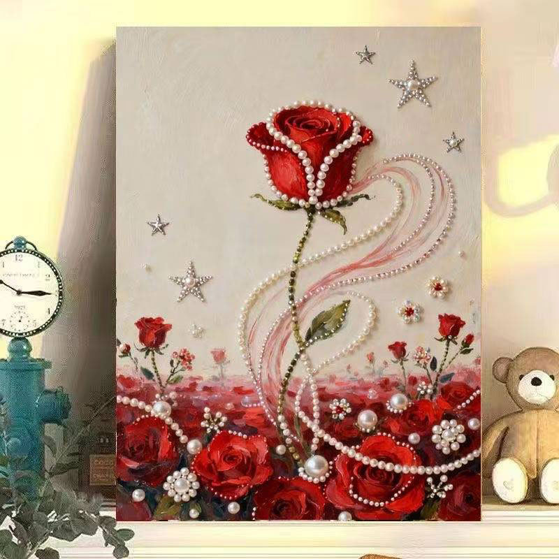 DIY 3D Gem Painting Kit with Frame