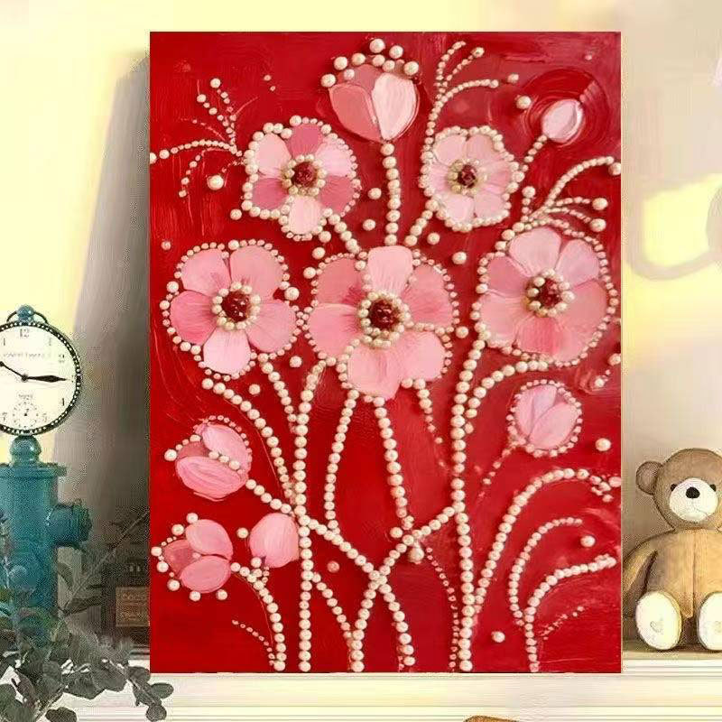 DIY 3D Gem Painting Kit with Frame