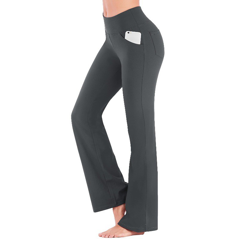 Women's High Waisted Stretchy Flare Pants