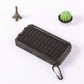 🔥10000mAh Portable Solar Power Bank, Solar Powered Charger with Dual LED Flashlights, Power Bank for Travel, Camping