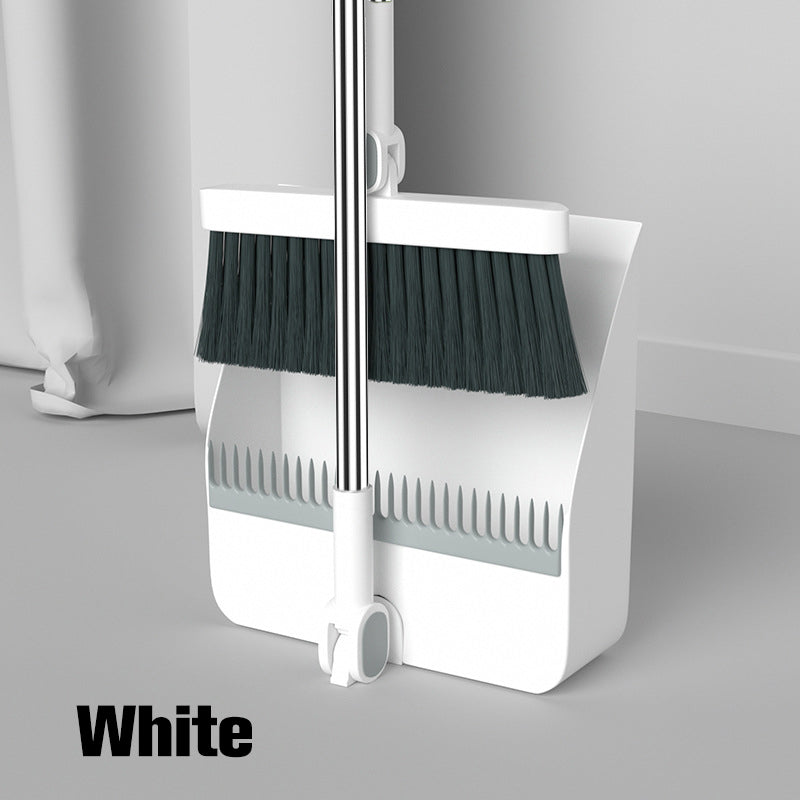 💝Stand-Up Dustpan Set with 180° Rotating Broom