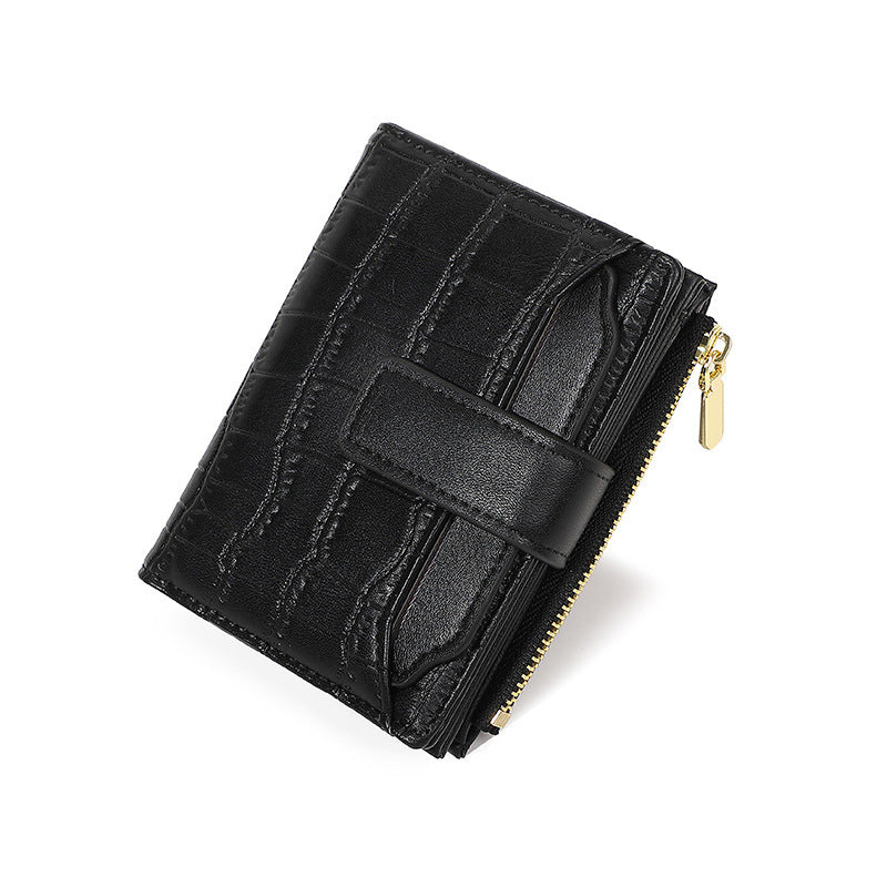 Women’s Compact Solid Color Wallet