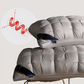 💞 Washable Ergonomic Neck Pillow – Breathable and soft with 3D stitching.