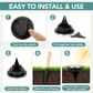Outdoor Waterproof Solar Ground Light - 2 Pack/Set🏡💡