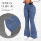 👖 Women's High-Waist Stretch Flare Denim Jeans