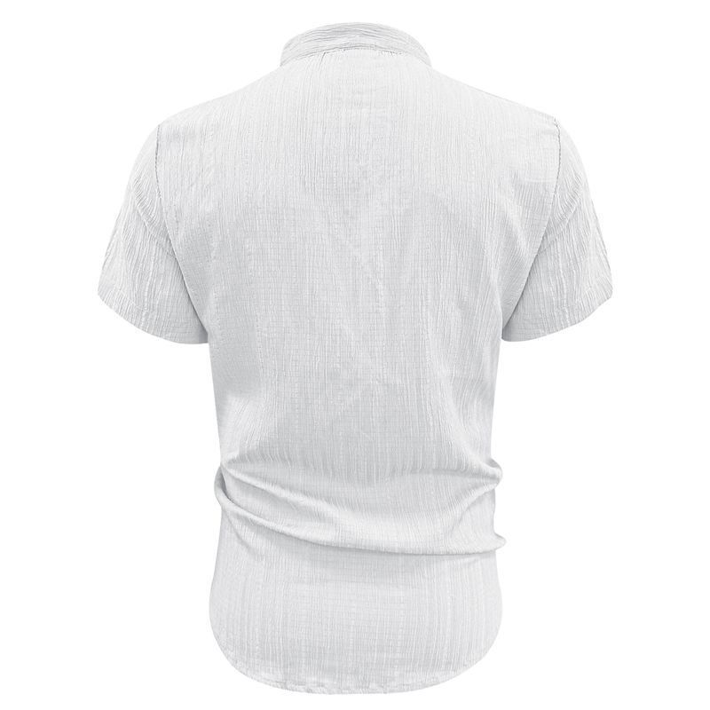 ✨New Arrival👕Men's Summer Stand Collar Short Sleeve Shirt