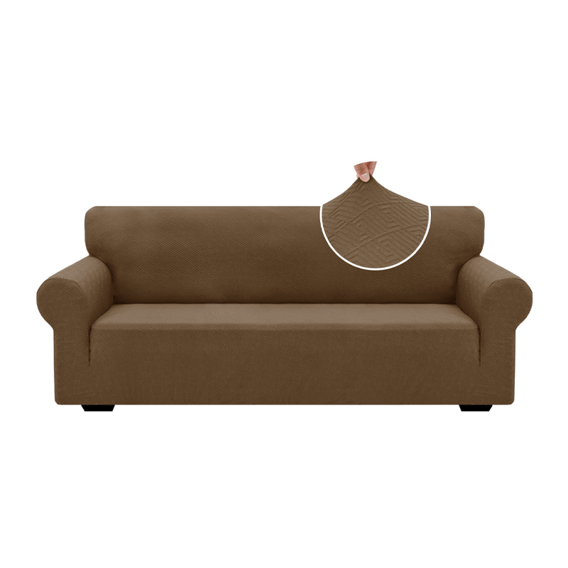 🔥Jacquard Sofa Cover with High Elasticity and Anti-slip Straps