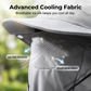 Breathable Fisherman Hat with Detachable Face Mask