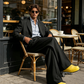 👖 Men's Minimalist Wide-Leg Pants – Structured Seams & Premium Fabric – Bold Silhouette & Versatile Style 🚶‍♂️