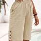 👖New Arrival❣️Women's Casual Comfortable Elastic Waist Capri Pants