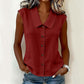 ☀️ Summer Chic Alert – Women’s V-Neck Button-Down Top For Every Occasion ☀️