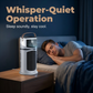 🔥Mist Humidifier Cold Fan, Air Cooler, 9 Speed Settings + Three-Hole Spray, 8-Hour Timer